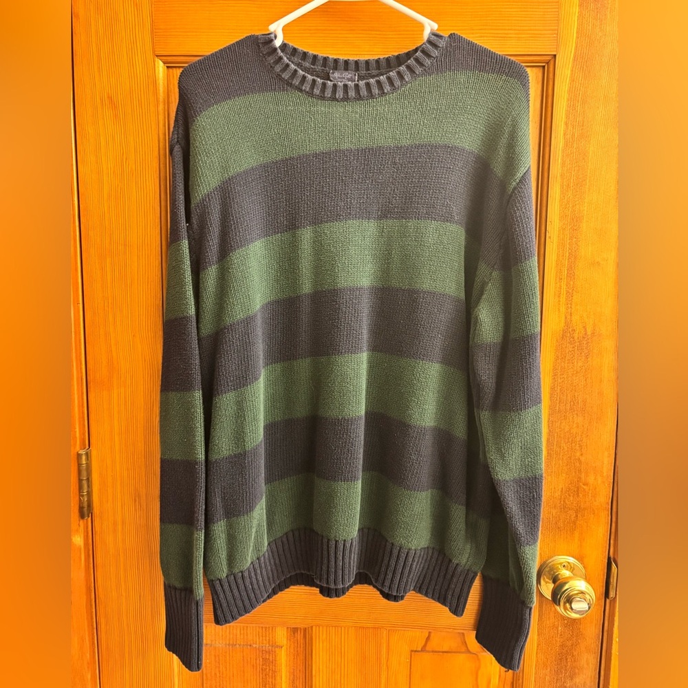 Striped Green and Blue Sweater from Pacsun